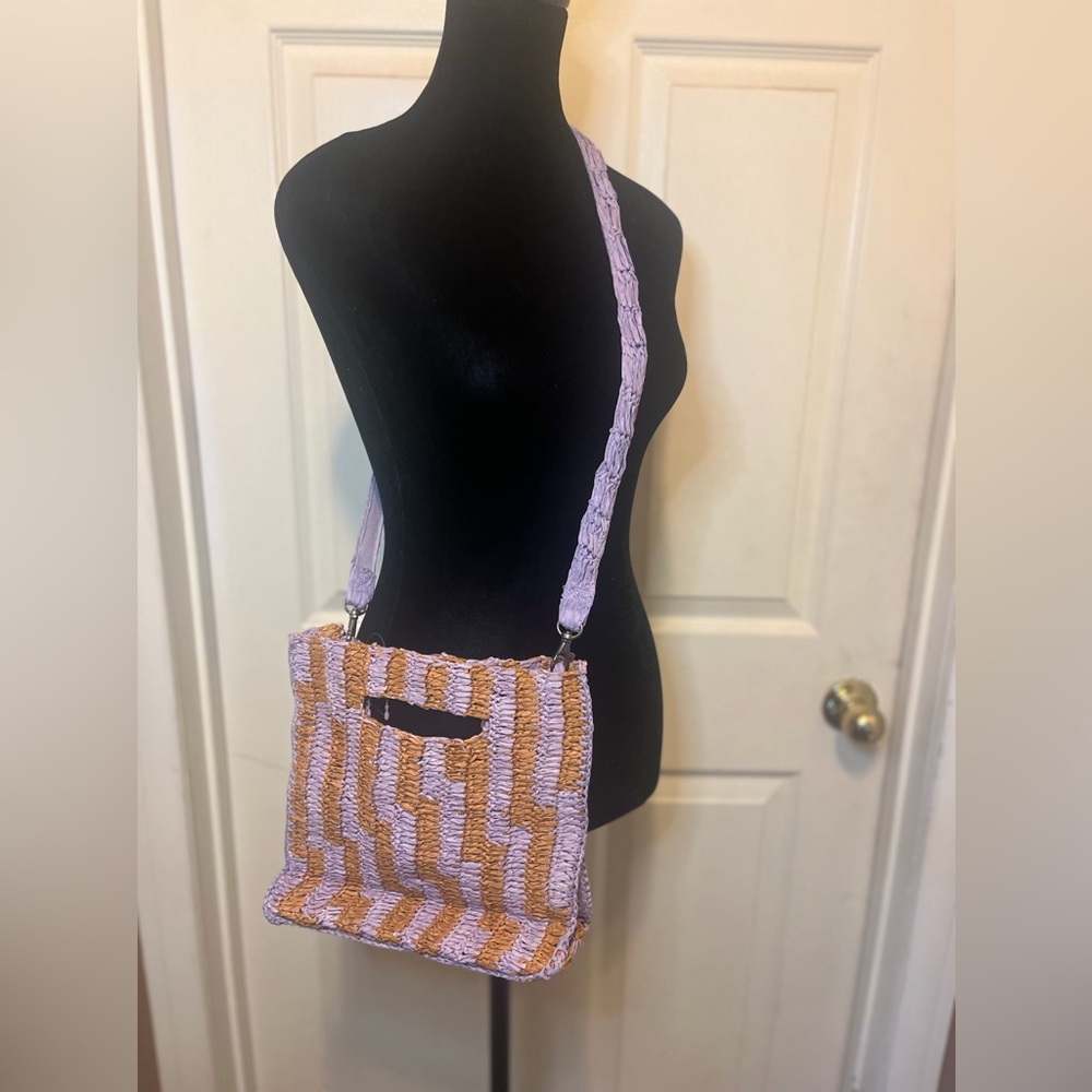 Free People Straw Bag NWOT